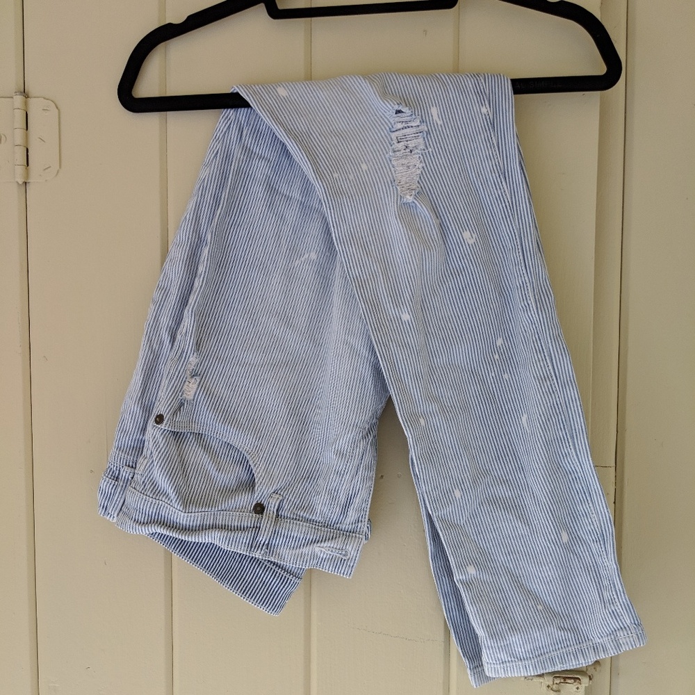 Loft painters style skinny jeans